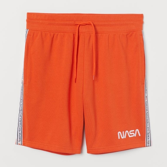 H&M Nasa Sweatshorts with Side Stripes - Picture 1 of 6